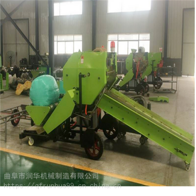 高效便捷的畜牧場稻草打包機(jī) 干濕兩用儲存草料打捆機(jī)助力畜牧機(jī)械升級